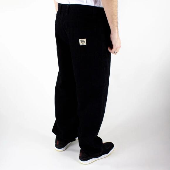 🎈Stüssy Heavy Cotton Work Pants – Black - Size 30 - Picture 2 of 6